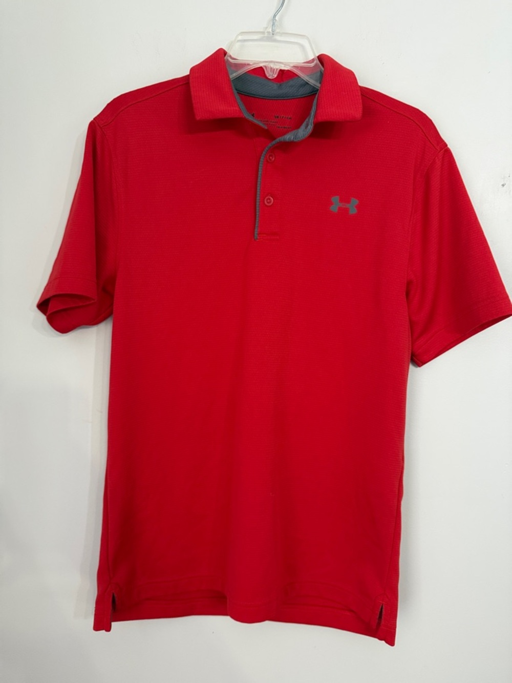 Under Armour Men’s Polo Shirt Size Small Red Retail $39.99 NWT